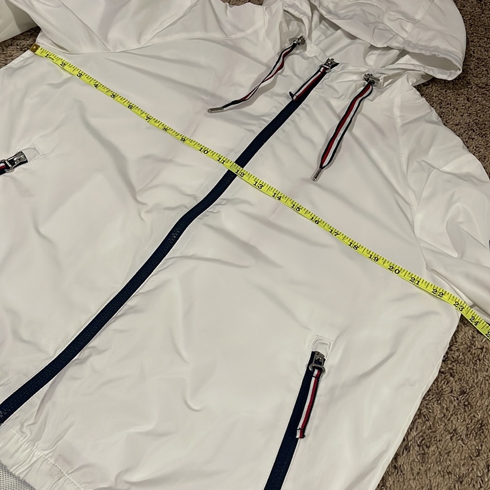 TOMMY HILFIGER Jacket Womens Hoodie Windbreaker Full Zip Size L - Picture 5 of 11